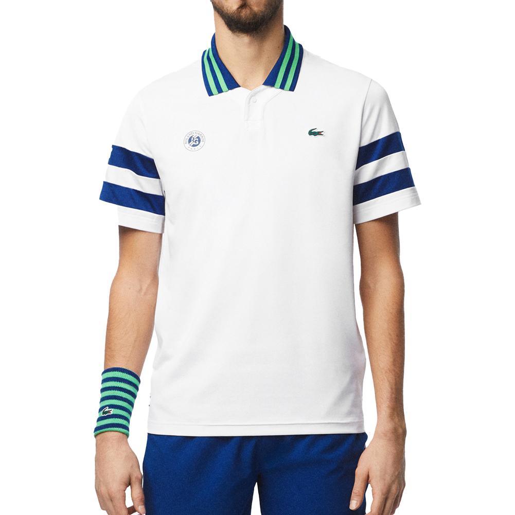 Men's Roland Garros Daniil Medvedev Tennis Polo Apparel Lacoste