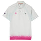 Men`s Roland Garros Medvedev On Court Mesh Tennis Polo Pale Green and Malva Apparel Lacoste