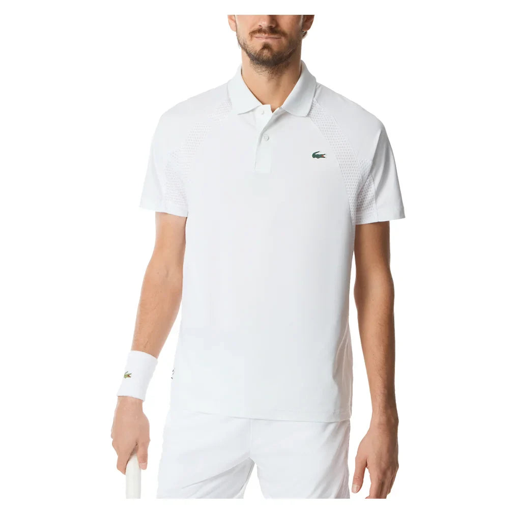 Men`s Daniil Medvedev On Court Tennis Polo Apparel Lacoste