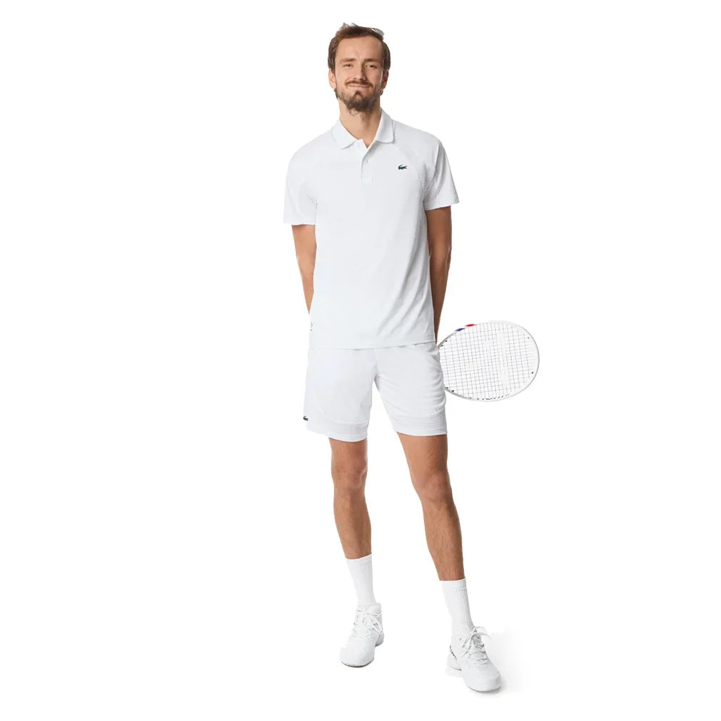 Men`s Daniil Medvedev On Court Tennis Polo Apparel Lacoste