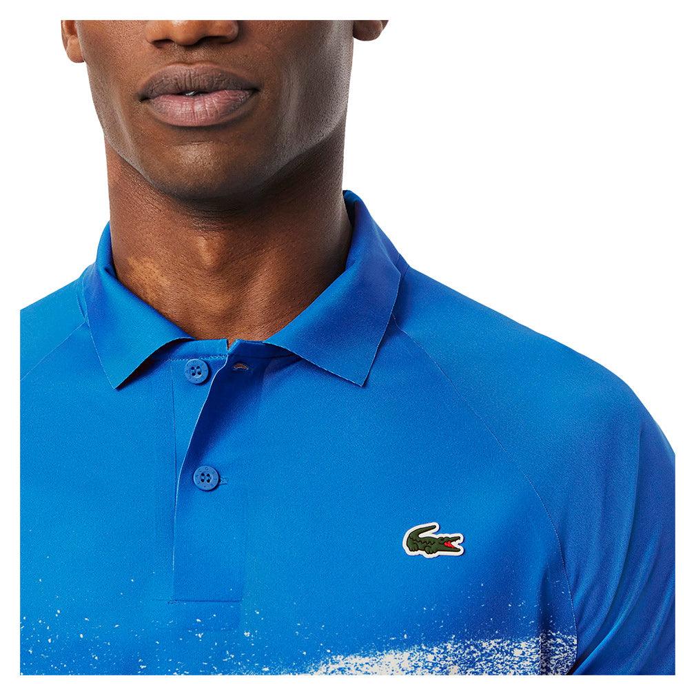 Men`s Novak Djokovic Light Stretch On Court Tennis Polo Apparel Lacoste