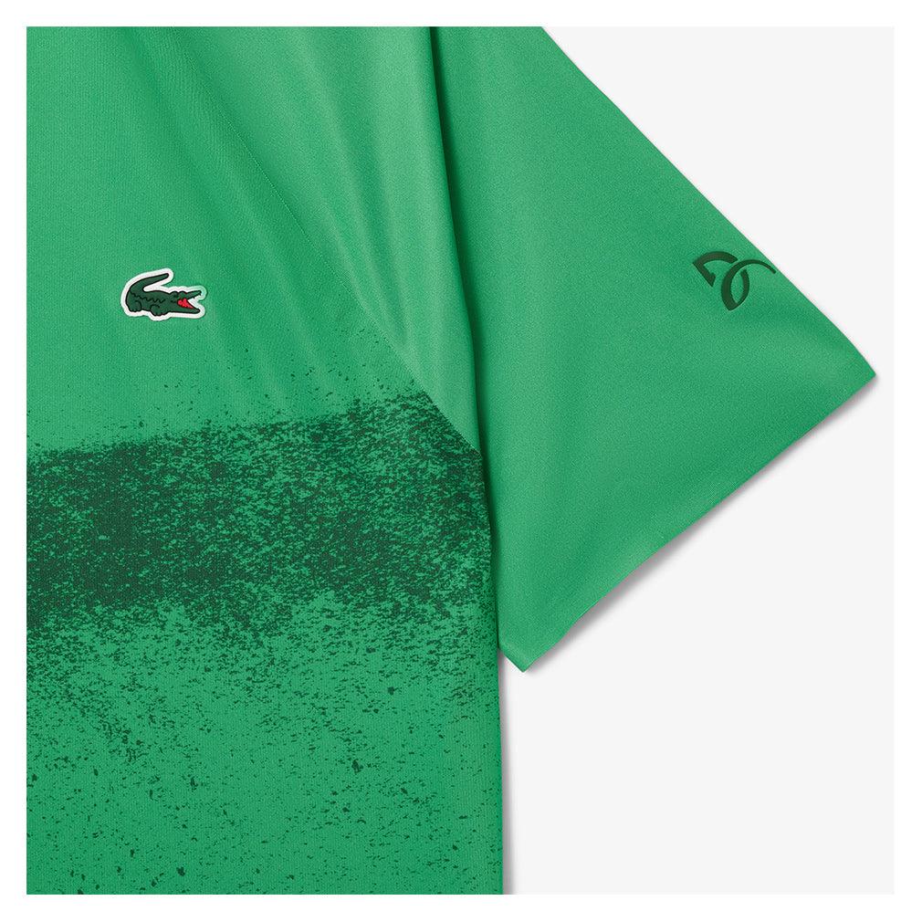 Men`s Novak Djokovic Light Stretch On Court Tennis Polo Apparel Lacoste