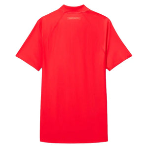 Men`s Novak Djokovic Light Stretch On Court Tennis Polo Grenandine Apparel Lacoste