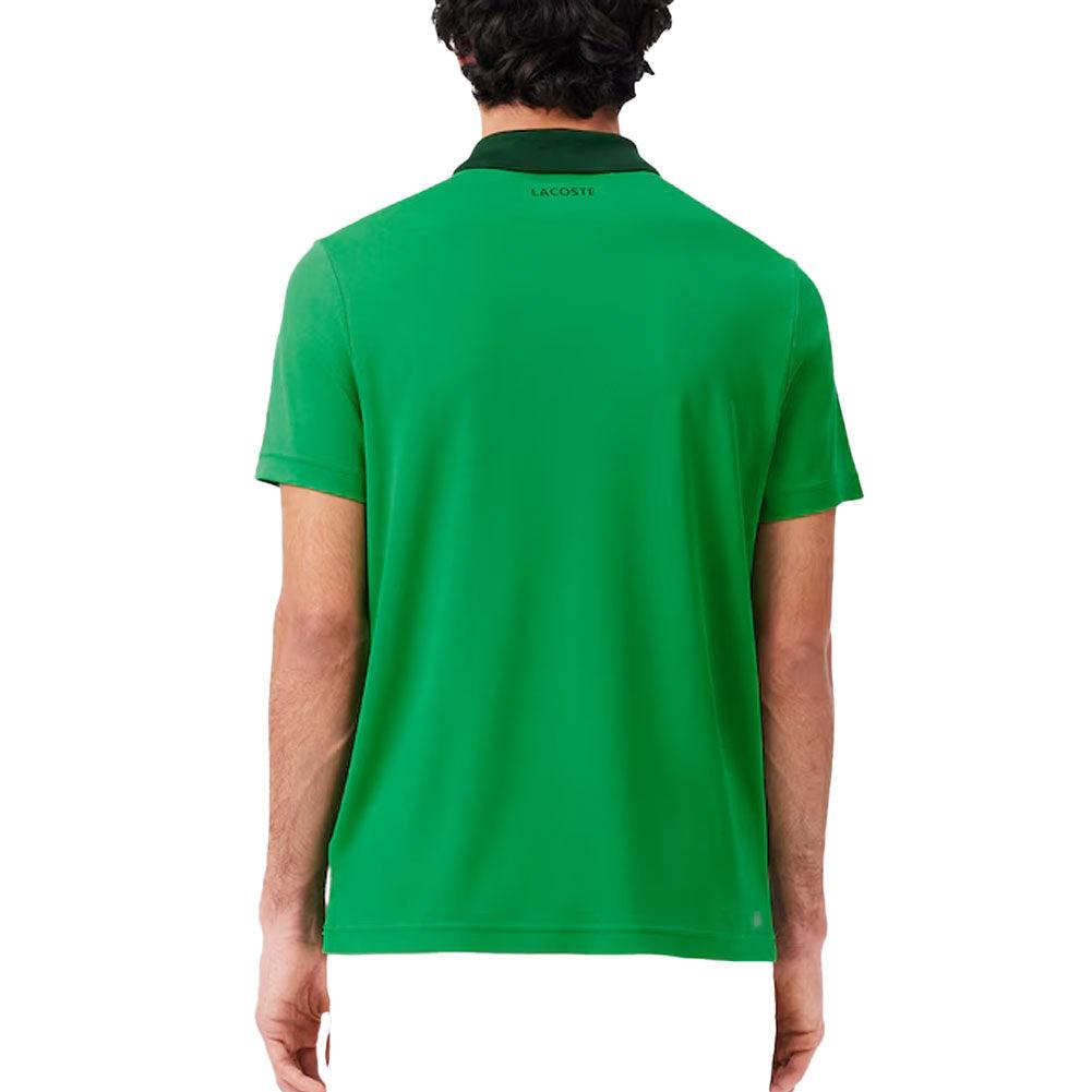 Men`s Novak Djokovic Ultra Dry Fan Tennis Polo Apparel Lacoste