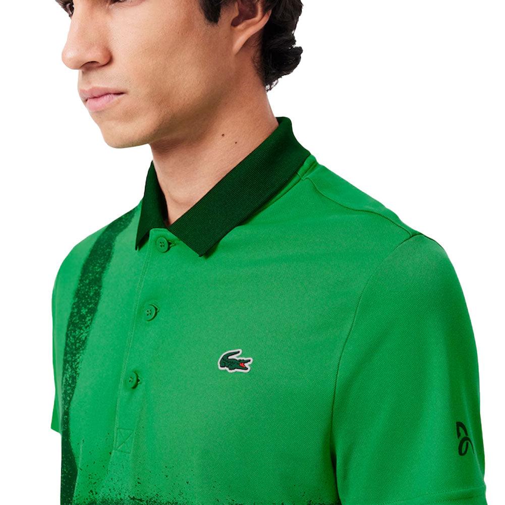 Men`s Novak Djokovic Ultra Dry Fan Tennis Polo Apparel Lacoste