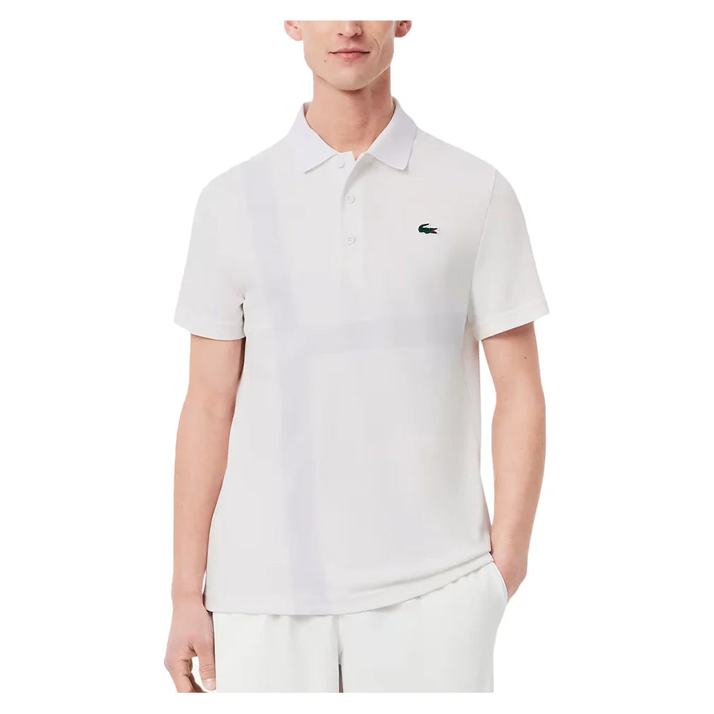 Men`s Novak Djokovic Ultra Dry Fan Tennis Polo Apparel Lacoste