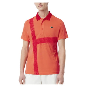 Men`s Novak Djokovic Ultra Dry Fan Tennis Polo Apparel Lacoste