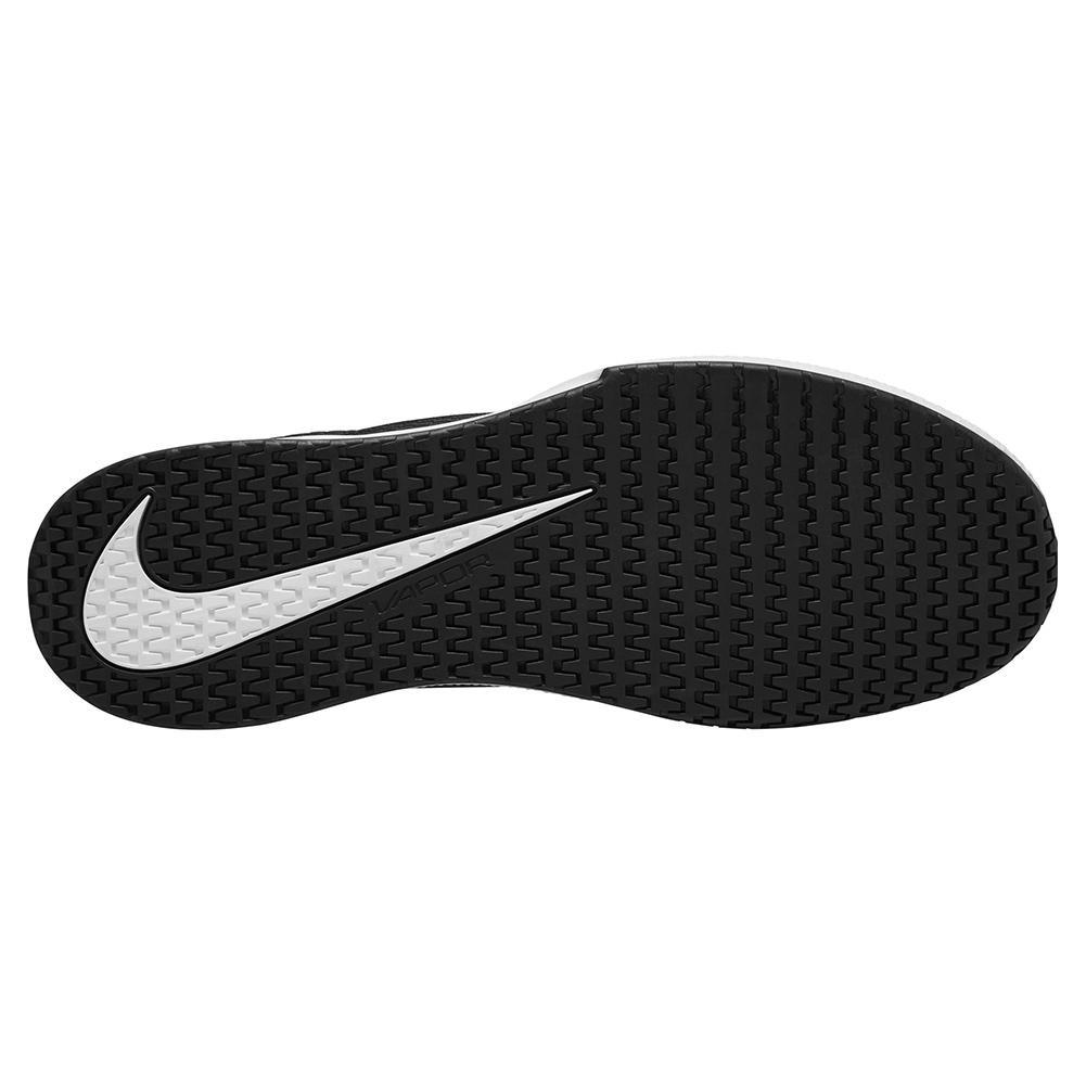 Men's Vapor Lite 2 Tennis Shoes Black and White Footwear Nike