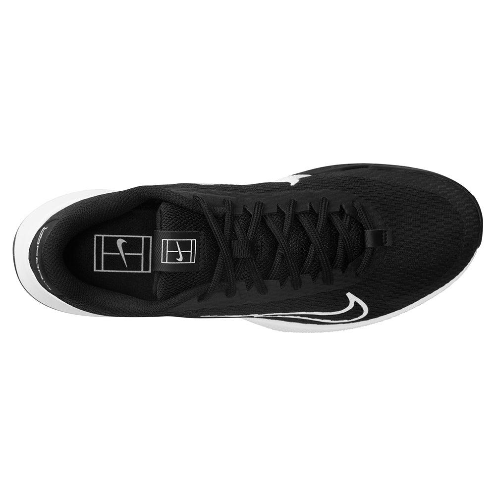 Men's Vapor Lite 2 Tennis Shoes Black and White Footwear Nike