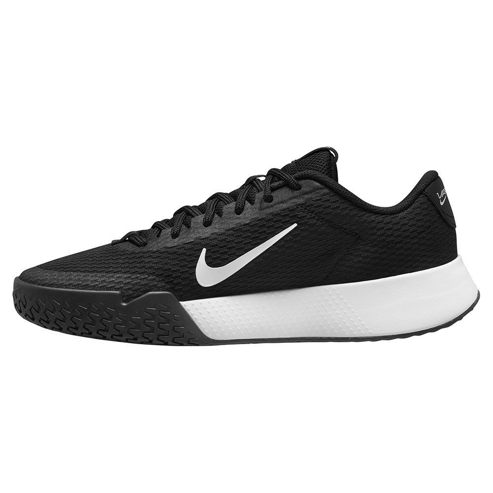 Men's Vapor Lite 2 Tennis Shoes Black and White Footwear Nike