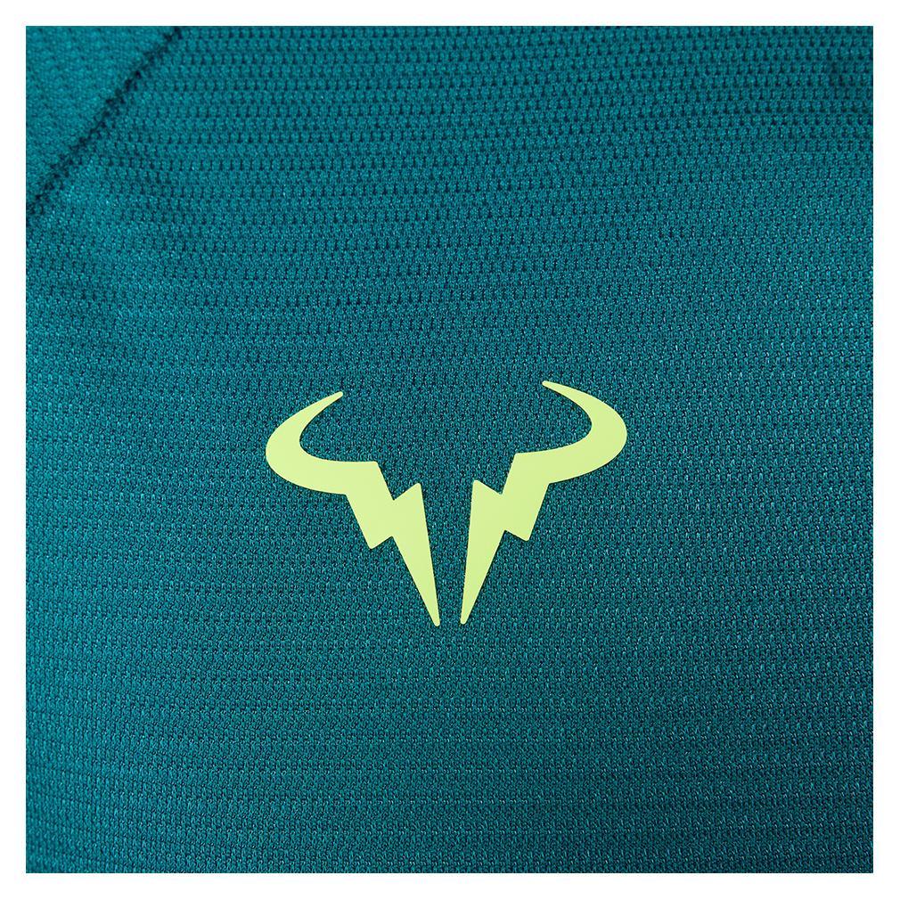 Mens Rafa Dri-Fit Challenger Short Sleeve Tennis Top Apparel Nike