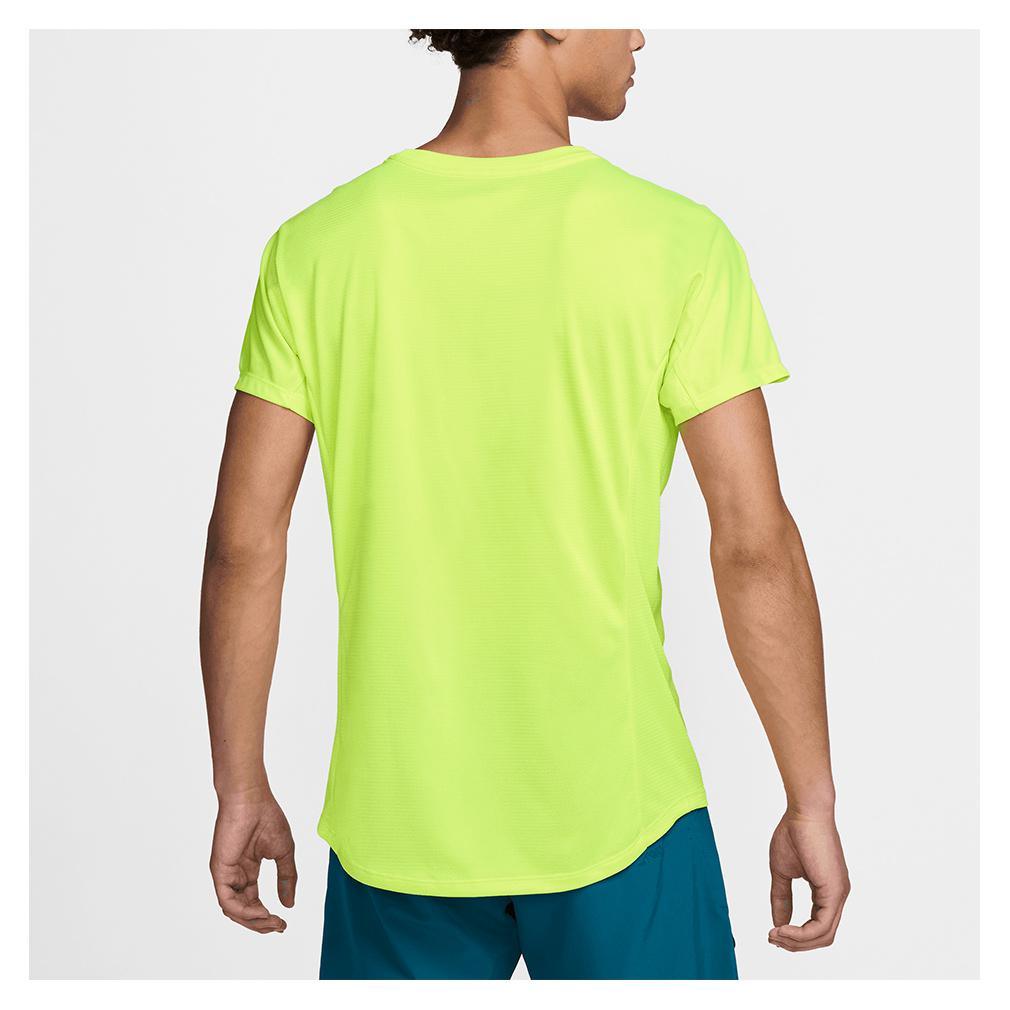 Mens Rafa Dri-Fit Challenger Short Sleeve Tennis Top Apparel Nike