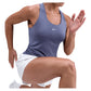 Women's Swoosh Medium-Support Padded Sports Bra Tank World Indigo and White Apparel Nike
