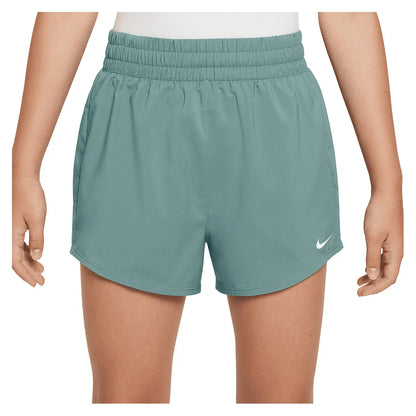 Girls' One Dri-FIT High-Waisted Woven Training Shorts Apparel Nike