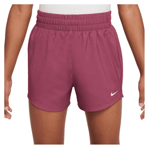 Girls' One Dri-FIT High-Waisted Woven Training Shorts Apparel Nike