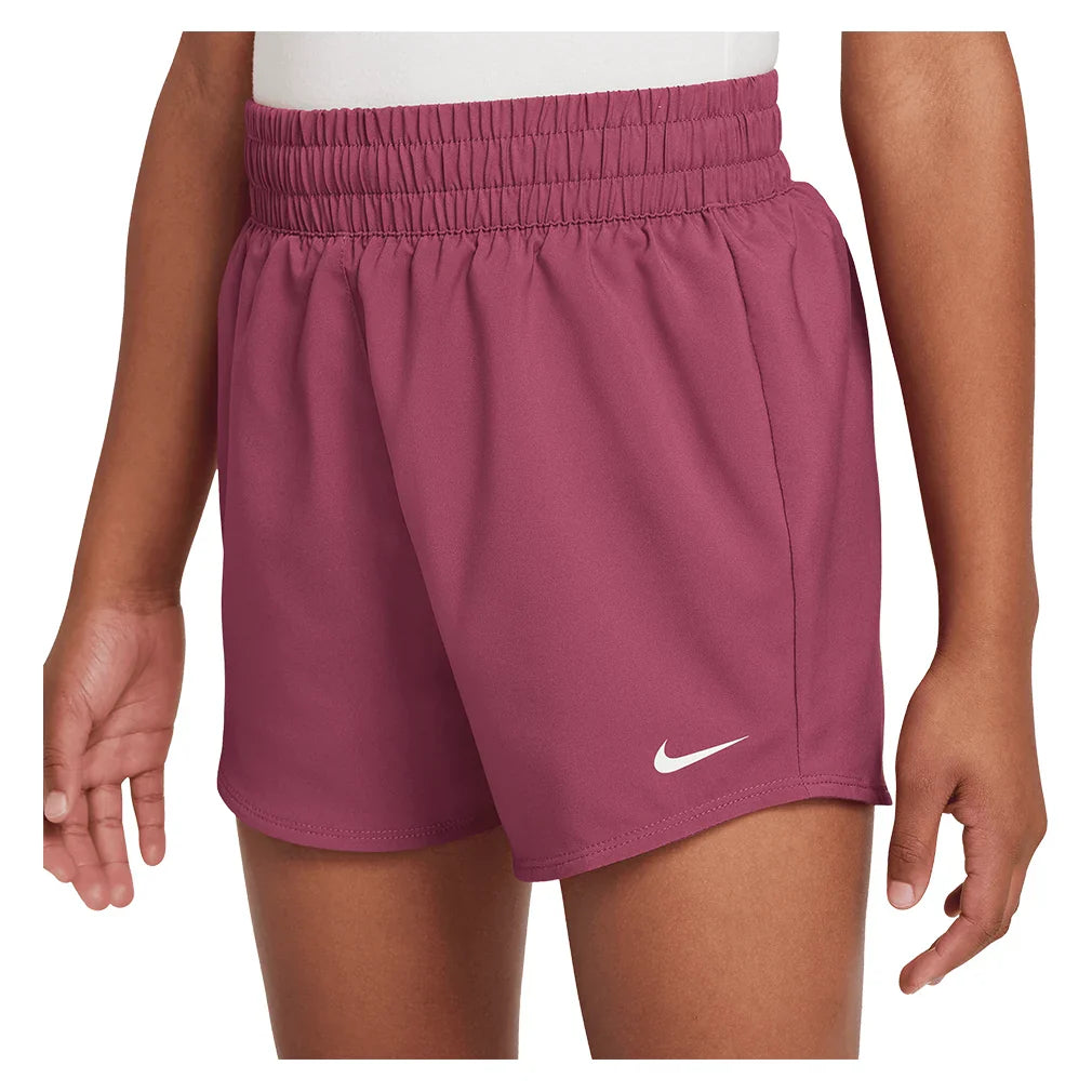 Girls' One Dri-FIT High-Waisted Woven Training Shorts Apparel Nike