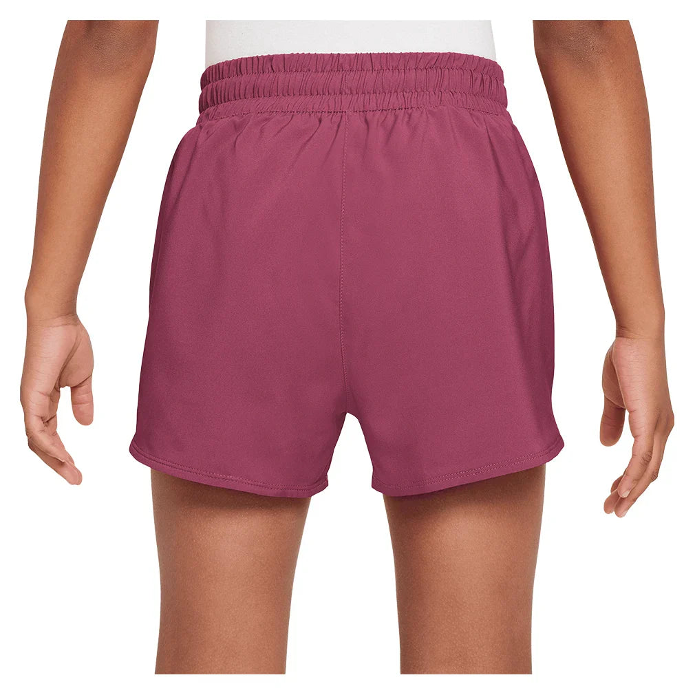 Girls' One Dri-FIT High-Waisted Woven Training Shorts Apparel Nike
