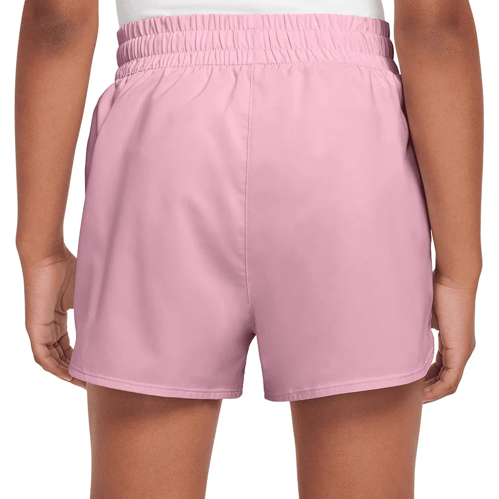 Girls' One Dri-FIT High-Waisted Woven Training Shorts Apparel Nike