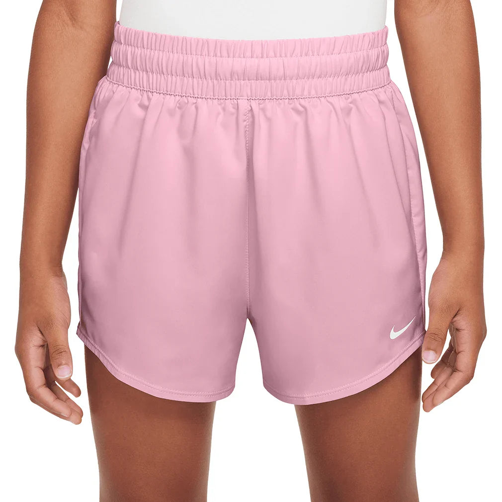 Girls' One Dri-FIT High-Waisted Woven Training Shorts Apparel Nike