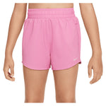 Girls Dri-FIT High-Waisted Woven Training Shorts Apparel Nike
