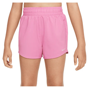 Girls Dri-FIT High-Waisted Woven Training Shorts Apparel Nike