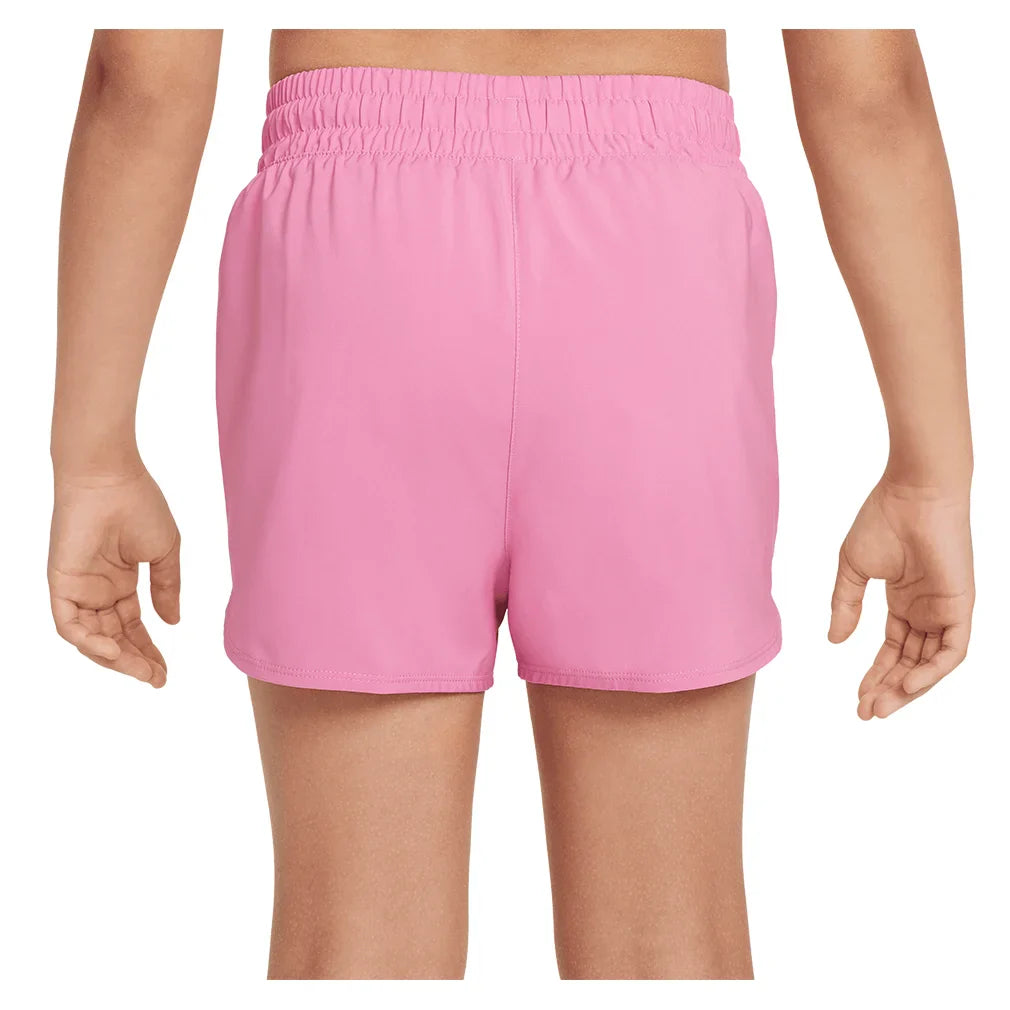 Girls Dri-FIT High-Waisted Woven Training Shorts Apparel Nike
