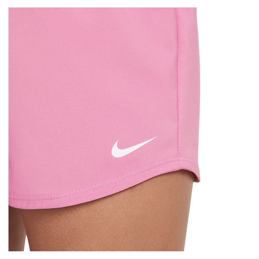 Girls Dri-FIT High-Waisted Woven Training Shorts Apparel Nike