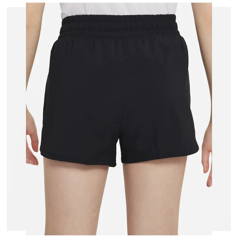 Girl`s Dri-Fit High-Waisted Woven Training Shorts Apparel Nike