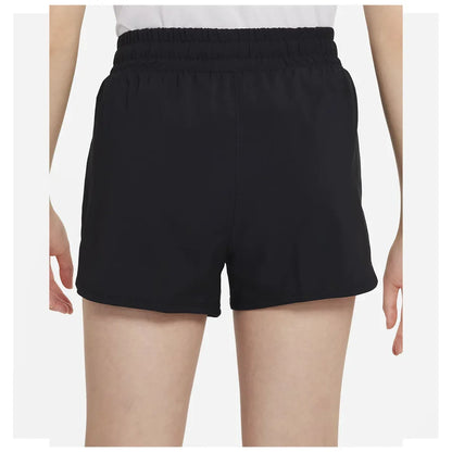 Girl`s Dri-Fit High-Waisted Woven Training Shorts Apparel Nike