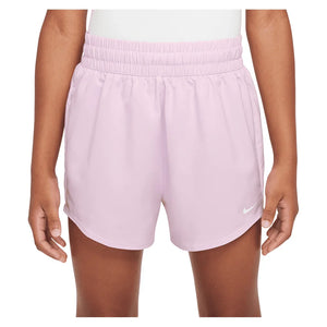 Girls` Dri-FIT High-Waisted Woven 3 Inch Training Shorts Apparel Nike