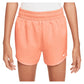Girls` Dri-FIT High-Waisted Woven 3 Inch Training Shorts Apparel Nike