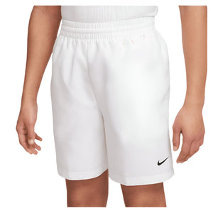 Boys` Dri-FIT Multi Woven Training Short White Apparel Nike