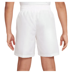 Boys` Dri-FIT Multi Woven Training Short White Apparel Nike