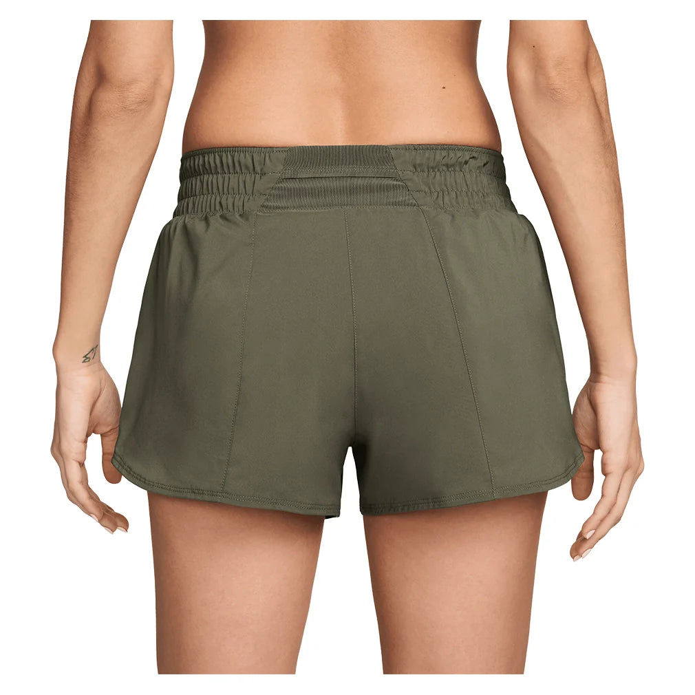 Women's One Dri-FIT Mid-Rise 3 Inch Brief-Lined Shorts Apparel Nike