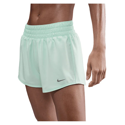 Women`s One Dri-FIT Mid-Rise 3 Inch Brief-Lined Shorts Apparel Nike