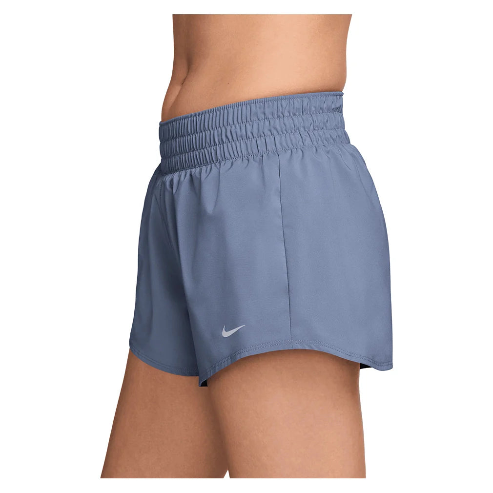 Women's One Dri-FIT Mid-Rise 3 Inch Brief-Lined Shorts Apparel Nike