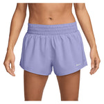 Women`s One Dri-FIT Mid-Rise 3 Inch Shorts Apparel Nike