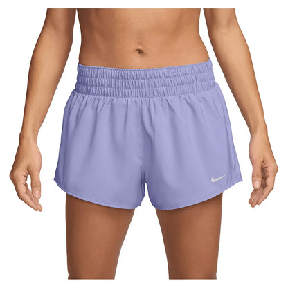 Women`s One Dri-FIT Mid-Rise 3 Inch Shorts Apparel Nike