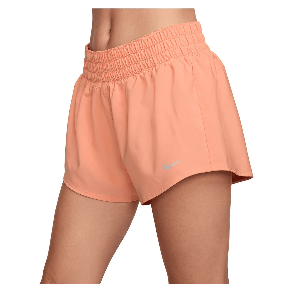 Women`s One Dri-FIT Mid-Rise 3 Inch Shorts Apparel Nike