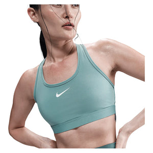 Women`s Swoosh Medium Support Padded Sports Bra Apparel Nike
