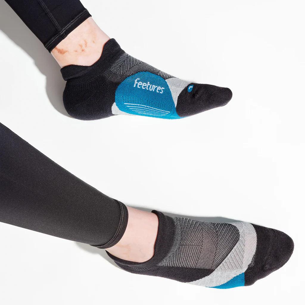 Elite Light Cushion No Show Tab Socks Socks Feetures
