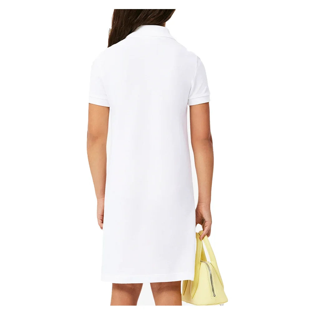 Girls' Polo Style Cotton Tennis Dress Apparel Lacoste