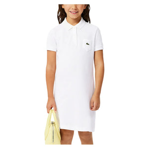 Girls' Polo Style Cotton Tennis Dress Apparel Lacoste