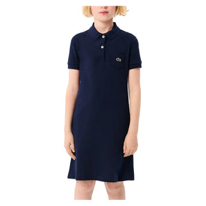 Girls' Polo Style Cotton Tennis Dress Apparel Lacoste