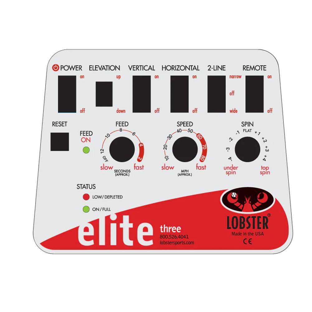 Elite Three with 10-Function Remote Control Court Equipment Lobster