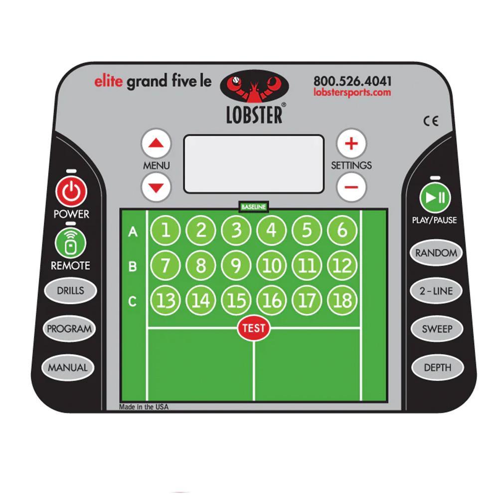 Elite Grand Five LE with 20-Function Wi-Fi Remote Control for Apple Lobster