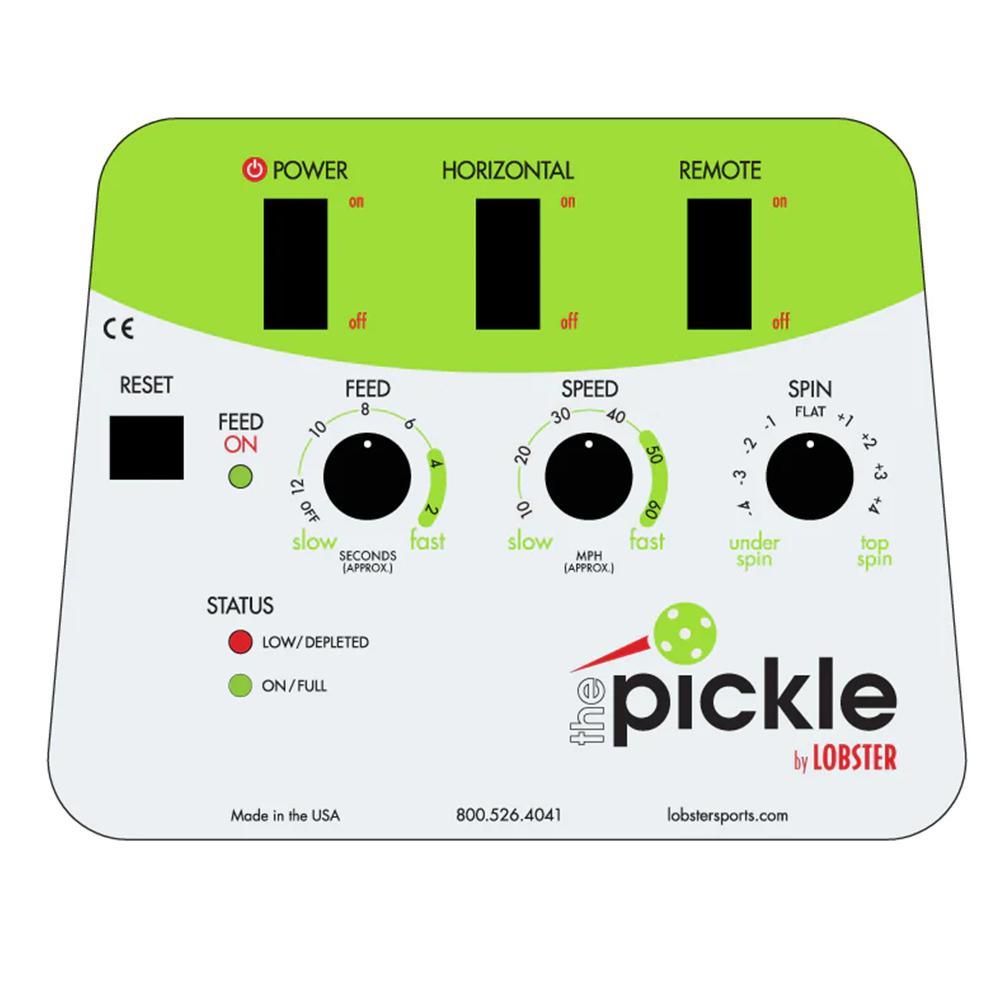 Pickle with 2-Function Remote Control Court Equipment Lobster