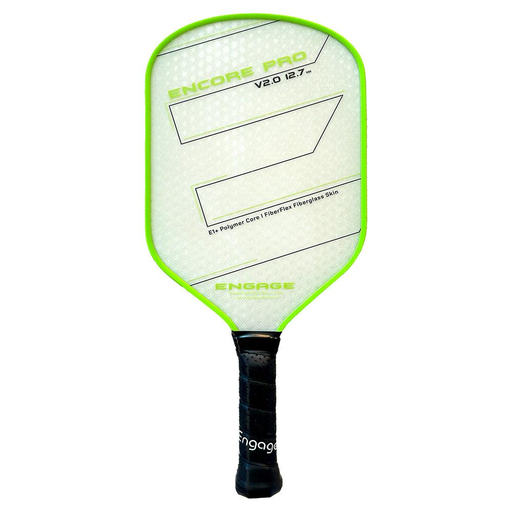 Encore Pro V2.0 12.7 Pickleball Paddle Lime Flash Racquets Engage Pickleball