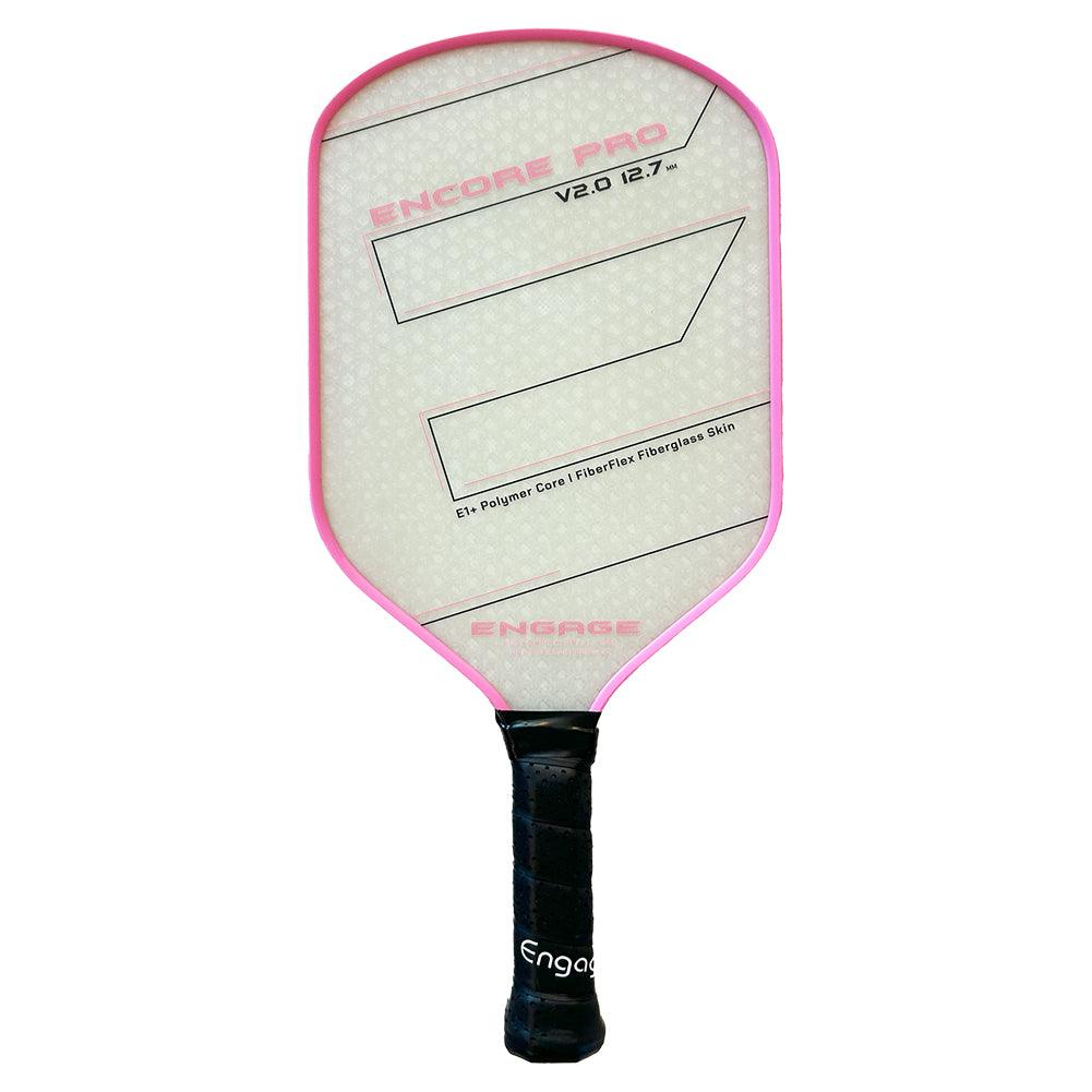 Encore Pro V2.0 12.7 Pickleball Paddle Pink Blaze Racquets Engage Pickleball