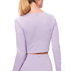 Women's Heartbreaker Long Sleeve Tennis Top Wisteria Apparel Eleven